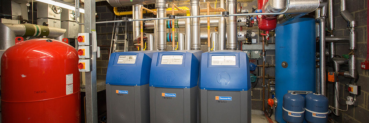 Commercial boiler installations